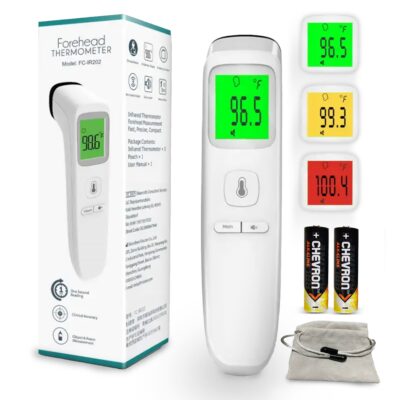 Baby Digital Thermometer Infrared Forehead No Touch Body Temperature Gun TGA