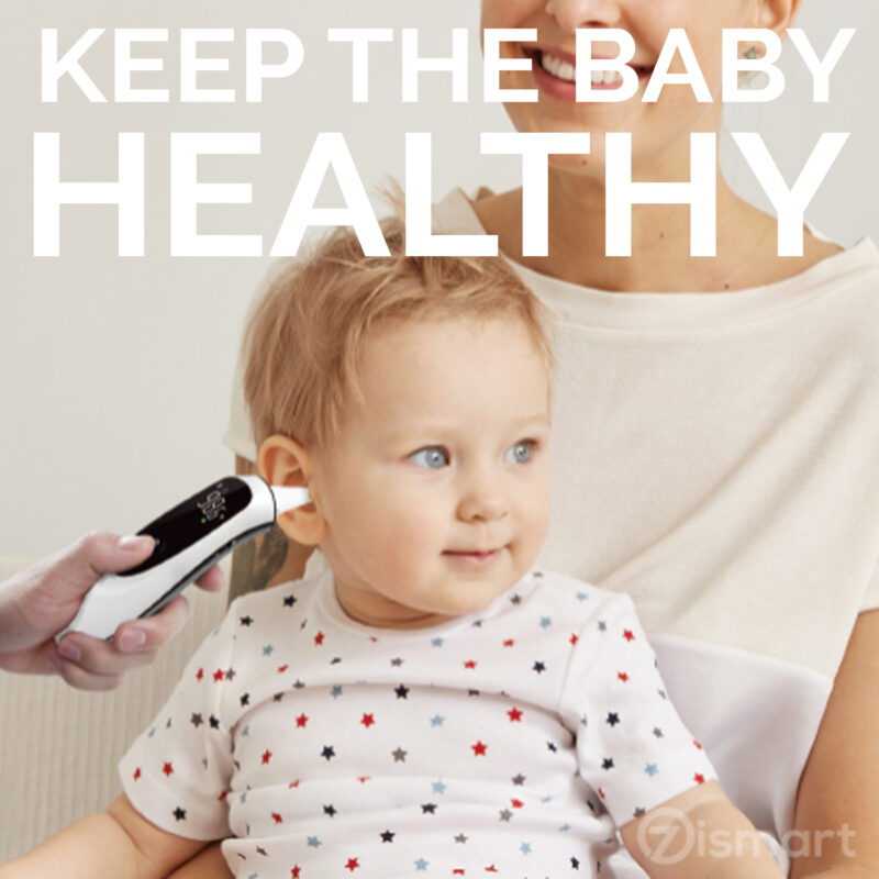 Digital Forehead and Ear Thermometer for Baby, whole family, Clinically