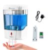 Ozismart Automatic Soap Dispenser Touch-less Handsfree IR Sensor with Power Adapter
