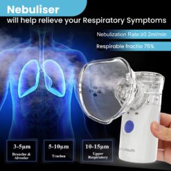 Alternative view of Portable Ultrasonic Mesh Nebuliser – Quiet, Travel‑Ready Relief for Adults & Kids